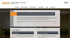 Desktop Screenshot of morganlawfirm.com